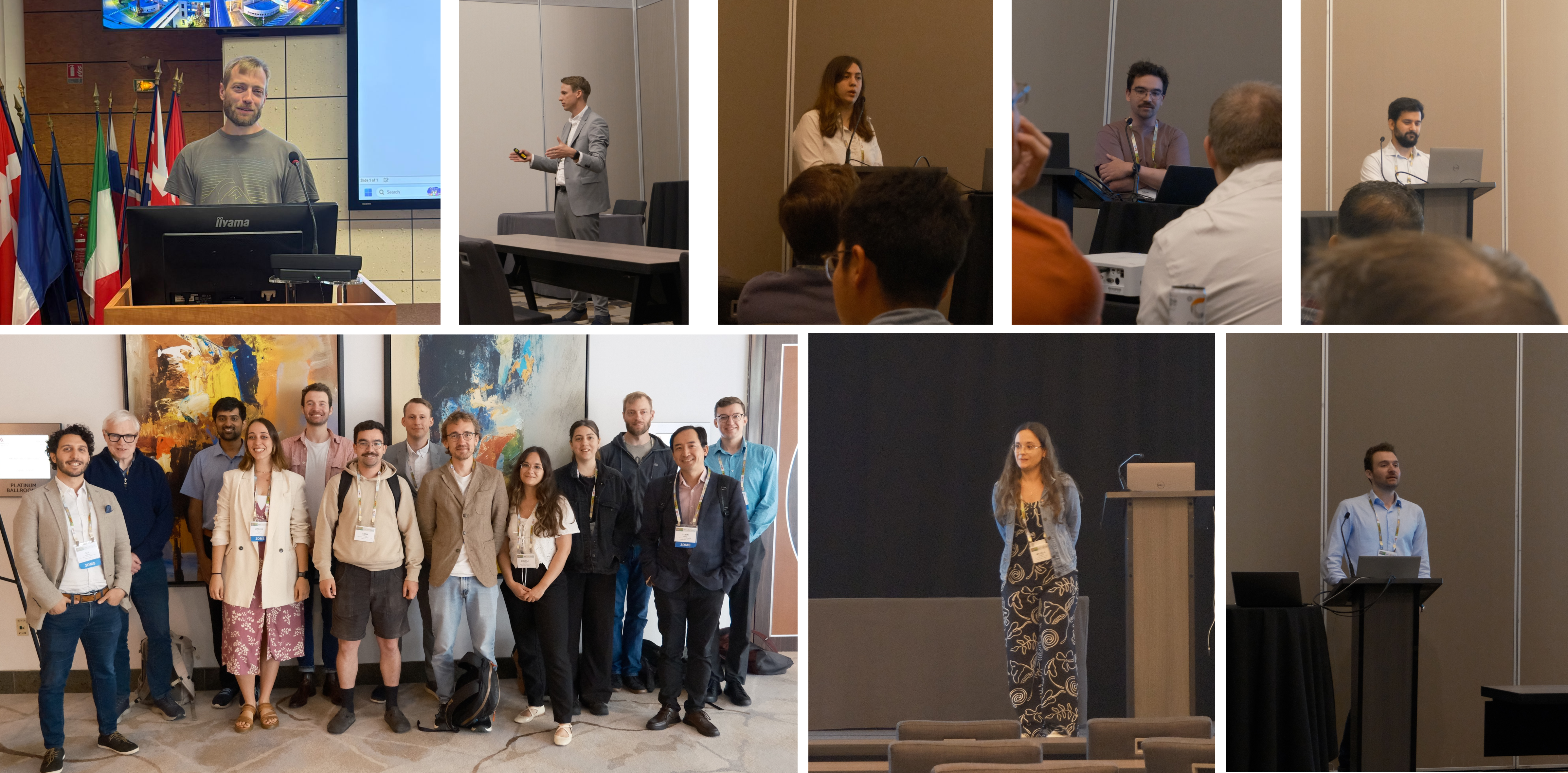  The PMP group gave talks on various topics at the conference.